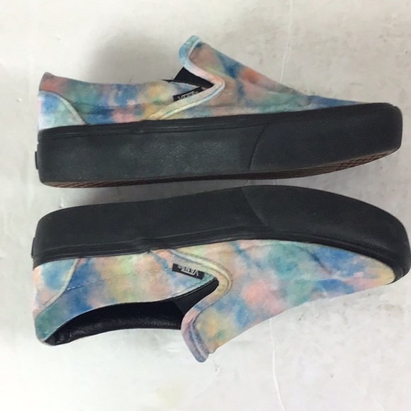 Vans Women's Tie-Dye Slip-On Sneakers - Picture 12 of 12